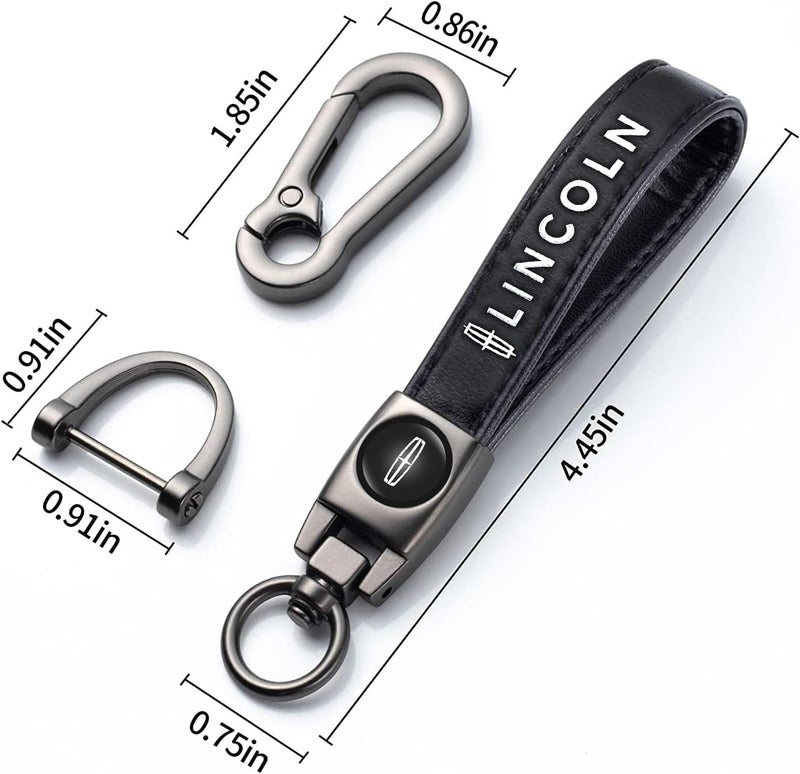 DSVI Leather Car Keychain Keyring for Baseball Fans, Car Key Fob Holder Keychain Lanyard for Baseball Fans - Image 3